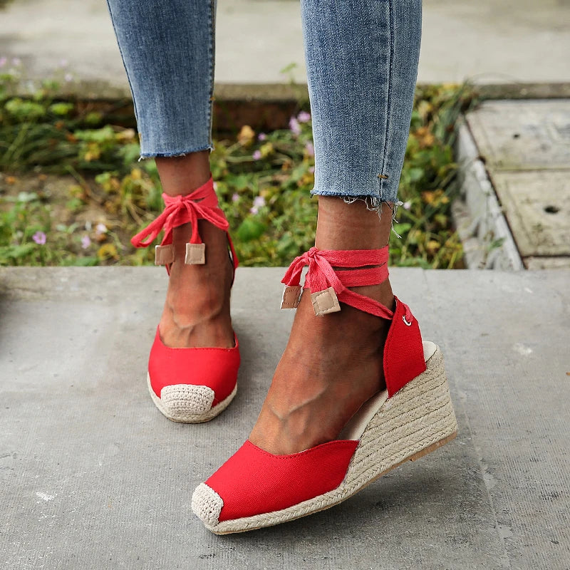 Sandália Espadrille Ankle