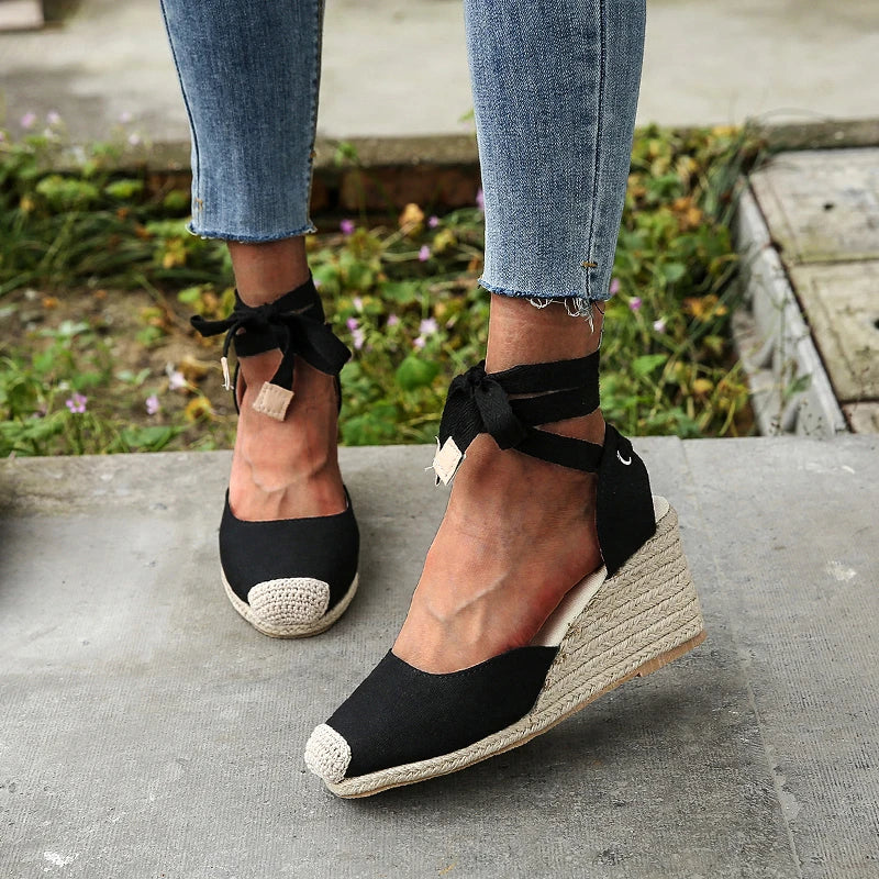 Sandália Espadrille Ankle